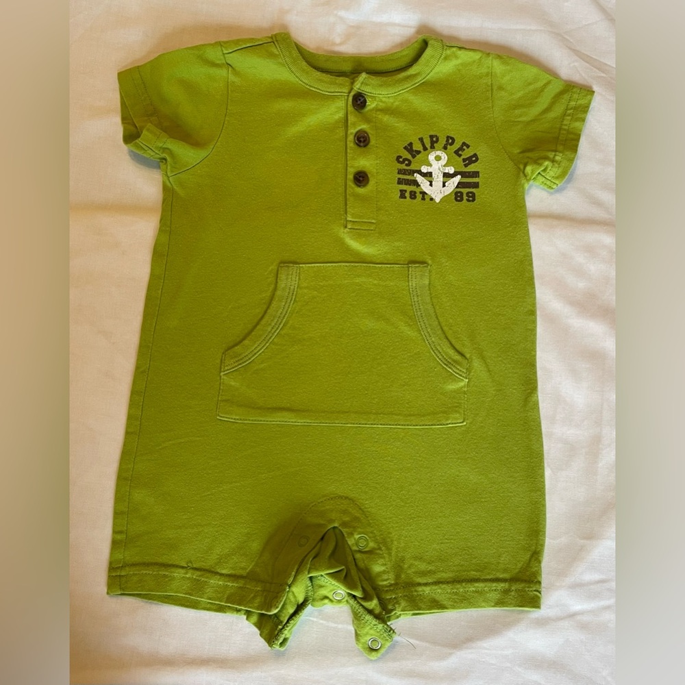The Children’s Place Lime Green Baby Romper